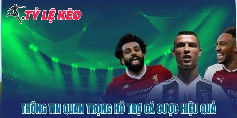 Cập nhật thông tin quan trọng để hỗ trợ cược hiệu quả